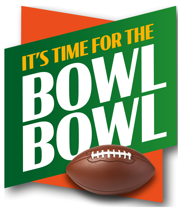 It's Time for the BOWL BOWL logo
