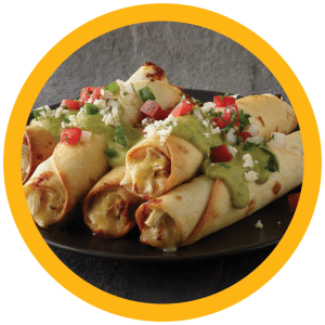 Chicken Taquitos with Salsa Verde