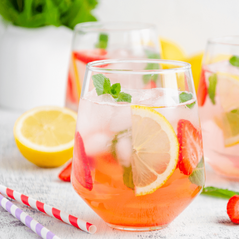 Sparkling Strawberry Mint Karma Cooler