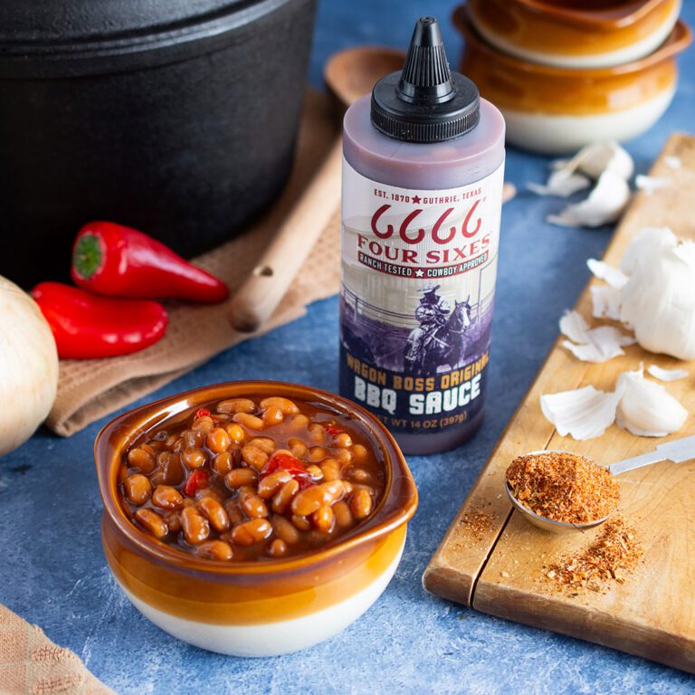 Four Sixes BBQ Baked Beans