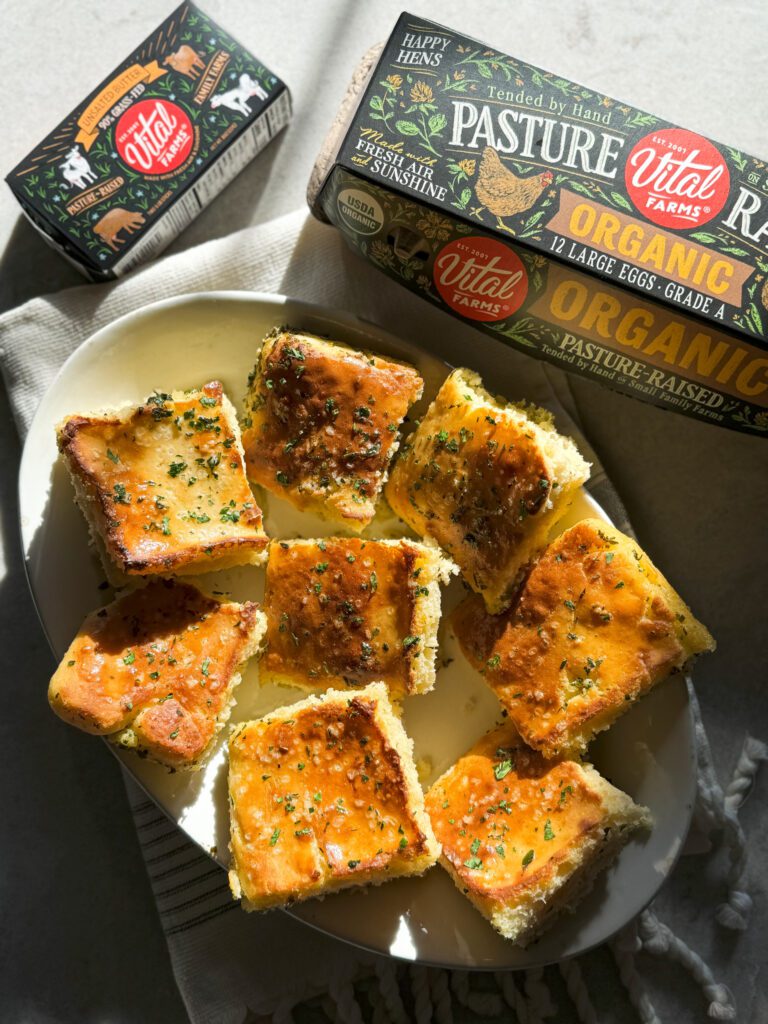 Garlic and Herb Butter Swim Biscuits