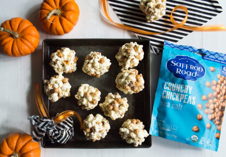 Sweet and Salty Popcorn Balls