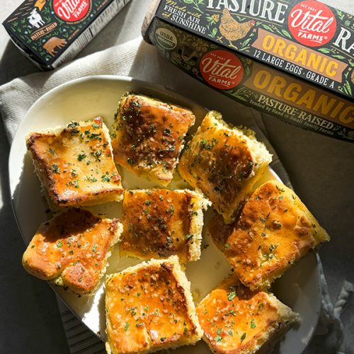 Garlic and Herb Butter Swim Biscuits