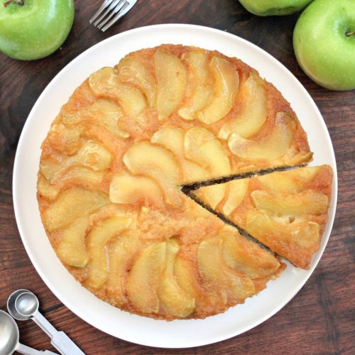 Maple Apple Upside Down Cake