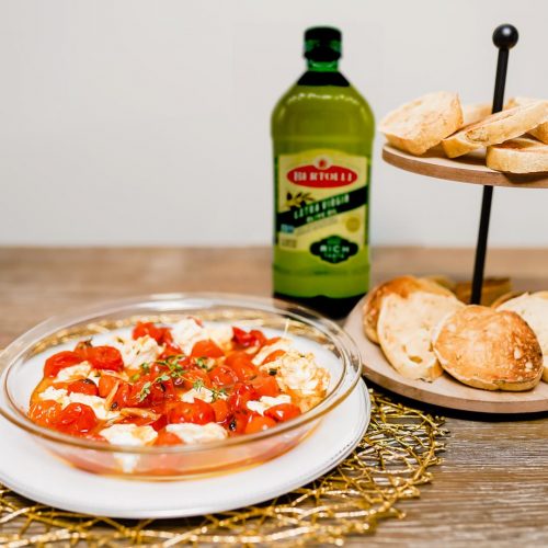 Roasted Cherry Tomato Caprese