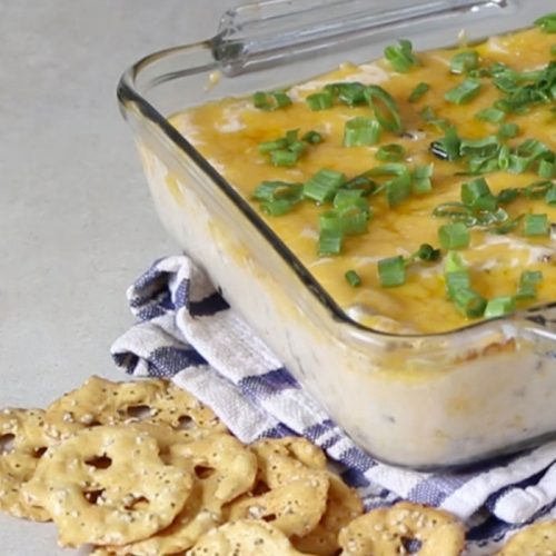 Spicy Sausage & Beer Cheese Dip